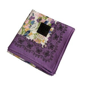 Anna Sui Cotton Scarf – NWT